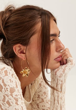 Pilgrim - Lunith Earrings Gold-plated - Gold