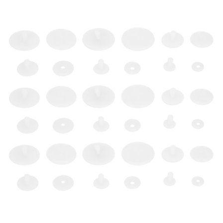 120 stk. dukkeled plastik skelet tilbehør til legetøj bamse DIY håndværk