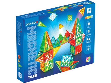 GEOMAG GEOMAG Ädelstenar 60 delar - Lyreco - Skola och förskola - Lekmaterial - Bygglek, konstruktion och mosaik