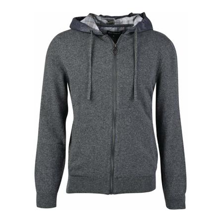 Barbour Zip-throughs , Grijs , Heren , Maat: M Hoodies & sweatvesten