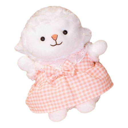 Söt Lamm Plyschdocka Leksak Fylld Får Fylld Djur för Barn Flickor Barnkammare