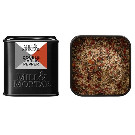 Mill & mortar Double Garlic Pepper 50 g | KitchenOne