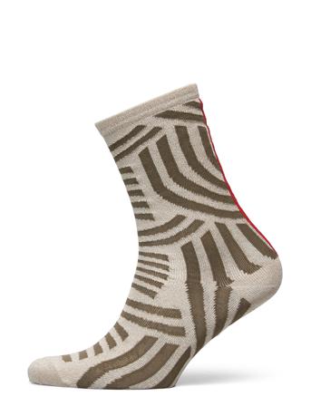 Decoy Ankle Sock Glitter Beige Decoy