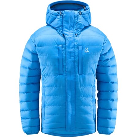 Haglöfs Reliable Down Hood Men Men warmly-lined down jackets Blue XL