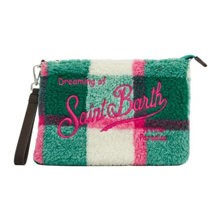 MC2 Saint Barth, Clutches Groen, Dames, Maat:ONE Size