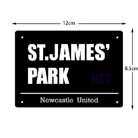 Newcastle-lag emblem bil klistremerker vanntett reflekterende drivstofftank sidedør interiør klistremerker 1