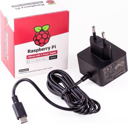 ALLNET Raspberry Pi 4 Zubehör - Netzteil Power supply 5V/3A USB-C