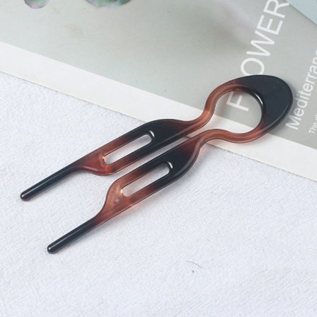 Hårnålar - Plast, U-formade Magic Grip Hårnålar, Starka Hållbara Nålar För Tjockt & Långt Hår, Hårstyling Tillbehör, Set med 10 (Sköldpaddsmönstrad)