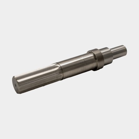 Axel sjövattenpump för Volvo Penta D6-280 till D6-480 i rostfritt stål, silverfärgad reservdel för båtmotorer