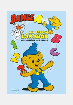 KÄRNAN Kul att lära, Bamse Min första lärabok Skapa & pyssla Unisex ONESIZE