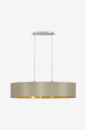 EGLO - Riippuvalaisin Maserlo With 2 Lamps - Beige - Riippuvalaisimet - - Homeroom