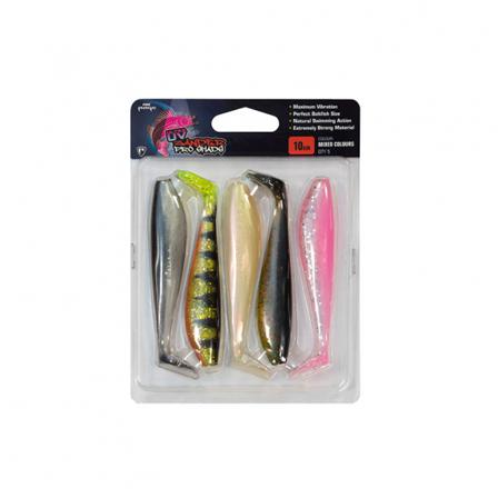 Fox Rage Zander Pro 10 cm UV mixed colour pack 5-pack