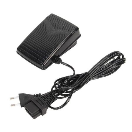 Symaskin Fotpedal Sklisikker Symaskin Pedal Med 2m Kabel For Husholdningsbruk EU-plugg 220v