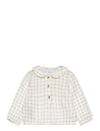 Mango | Check Cotton Blouse | 62