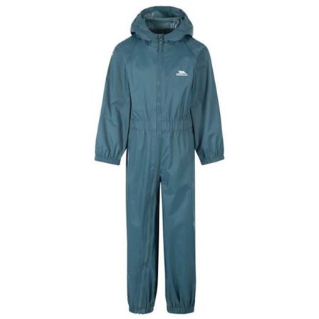 Trespass - Regnjacka - Unisex (7-8 år) (Tyrkisblå)