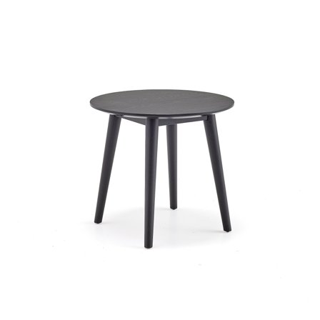 Kaffeetisch IVY, Ø500x440 mm, schwarz