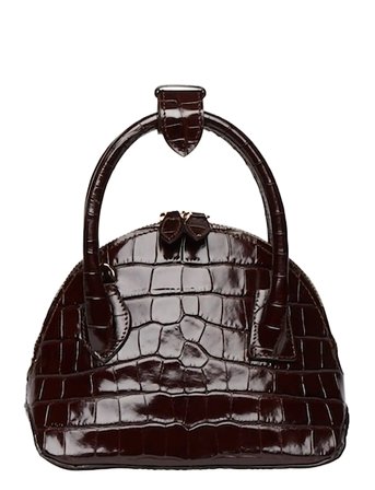 Liffner Mini Dome Bag - Brown - ONE SIZE