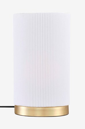 PR Home - Bordlampe Dora 25 cm - Hvit - Bordlamper - Fra Homeroom