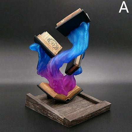 Tomes Of Magics Dice Tower Magics Tärningsbricka Ornament Garden S