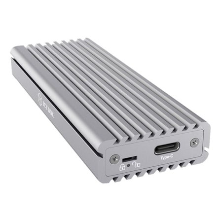 External Type-CT enclosure for M.2, NVMe SSD