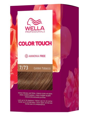 Wella Professionals Wella Professionals Color Touch Deep Brown Golden Tobacco 7/73 130 Ml - Nude - 130 ML