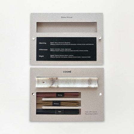 COOHÉ Awaken Incense Stick Sæt, Tøj & Bolig, Duft Til Hjemmet, Røgelse