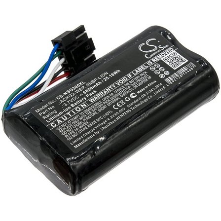 Batteri till Utrustning, undersökning, test för NetScout Aircheck G2, LinkRunner G2 m.fl.