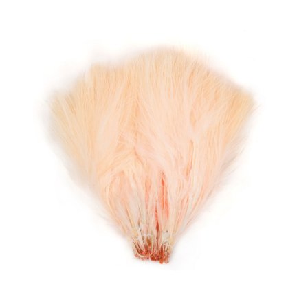 Natures Spirit Fish Hunter Blood Quill Marabou - Fl. Apricot (UV)