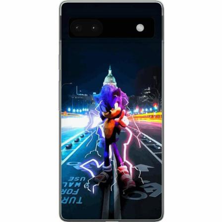 Google Pixel 6a Mjukt Skal - Sonic The Hedgehog