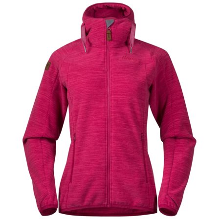 Bergans Hareid Fleece Jacket Women's Women Mid layer tops Pink XS
