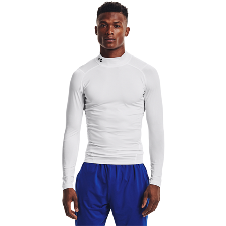 Under Armour HeatGear Armour Kompresjonstrøye Hvit