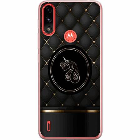 Motorola Moto E7 Power Mjukt Skal - Luxury Unicorn