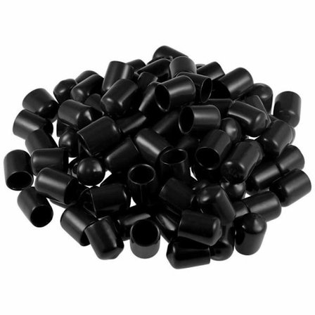 50 kpl pyöreän cap putkensuoja 6 mm x 15 mm