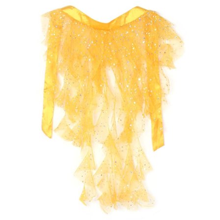 Magdansbälte Höfthalsduk GUL