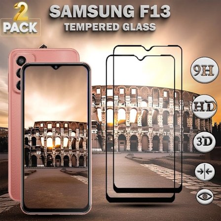 2-Pack Samsung F13 Skärmskydd - Härdat Glas 9H - Super kvalitet 3D