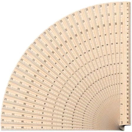 Sett med 20 trelinjaler Linjaler for studenter Trelinjaler for skole