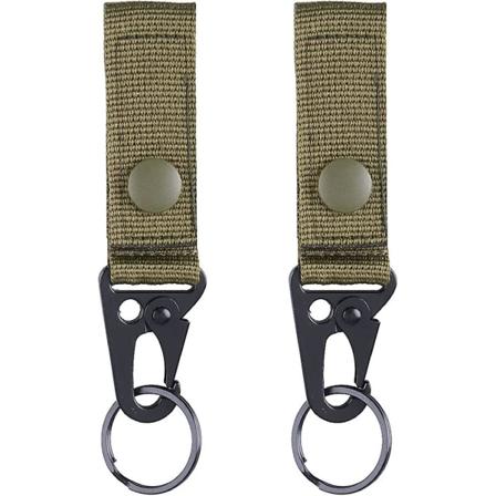 Taktisk nøkkelring, beltekarabiner, belteklips, Molle-karabiner, webbing for fjellklatring og camping