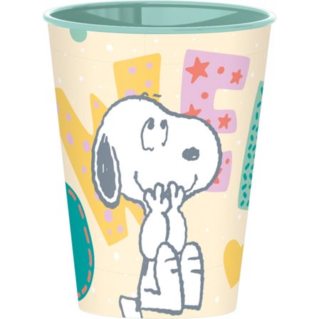 Snoopy mugg, plast 260 ml