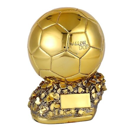 FIFA Ballon d'Or -pokaalin replika matkamuisto koriste (FMY) Kulta Kulta Kulta 15CM