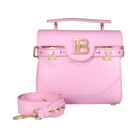 Balmain, B-Buzz 23 Bag Roze, Dames, Maat:ONE Size