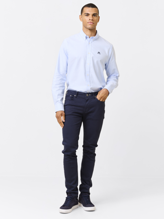 Jean Paul - Alain Color Hyper Stretch Jeans - Herre - Blå - Bukser & Jeans - 3234