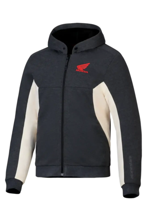 Alpinestars Honda Chrome V3 Sport MC Hoodie Anthracite/White M