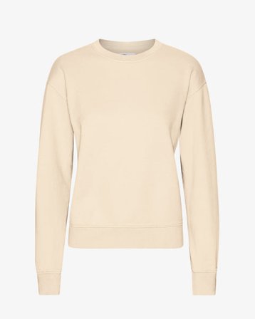 Women Classic Organic Crew - Ivory White