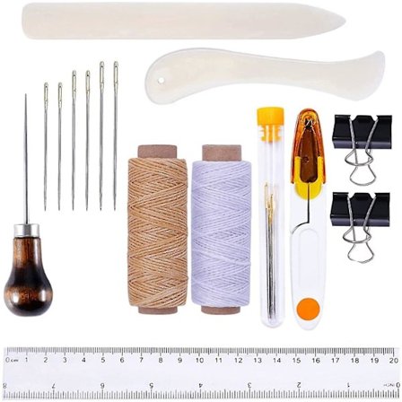 Sæt med 16 Bogbinderværktøjer - Benfolder Papirfolder