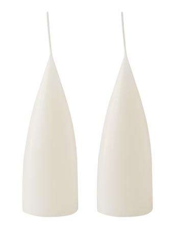 Hand Dipped C -Shaped Candles, 2 Pack Home Decoration Candles Block Candles Kermanvärinen Kunstindustrien