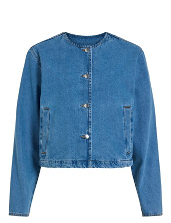 Vila | Vireba L/S O-Neck Denim Jacket - Noos | 34