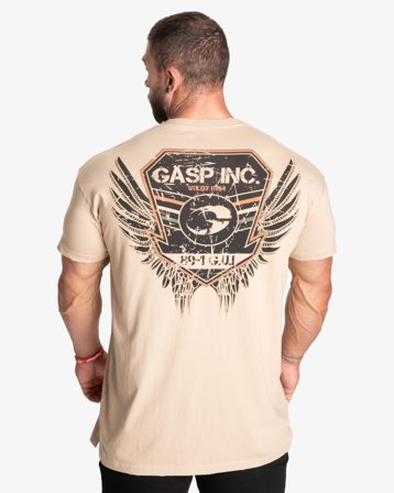 Gasp Utility Street Tee, Washed Desert - S