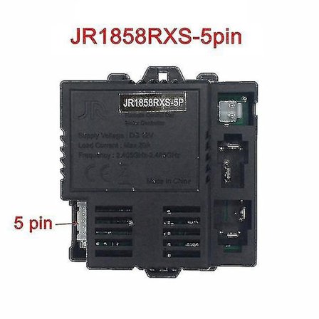 Kompatibel med Jr-rx-12v Børns Elbil Bluetooth Fjernbetjening Modtager, Blød Start Controller Jr1958rx og Jr1858rx/jr1738rx-Perfekt