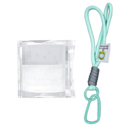 Pixel-Vindue Nøglering Klare Krystaller Glas Pixel-Spejl Filter Nøglering Sjov Pixelerede Linse til Pixel-Visning Effekt