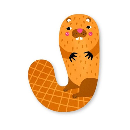 Vilac - Bokstav J Michelle Carlslund